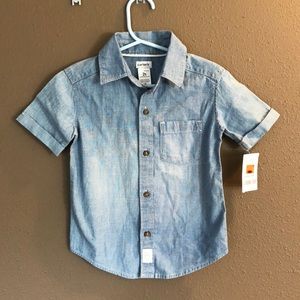 Carters jean button down